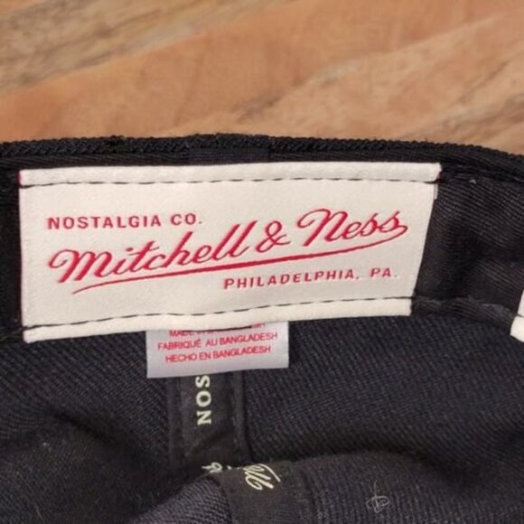 Mitchell & Ness Utah Jazz Throwback Hat Fitted NBA Nostalgia Co. FREE SHIPPING - Picture 7 of 9